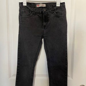 Boys Levi's 510 Skinny black 16 regular